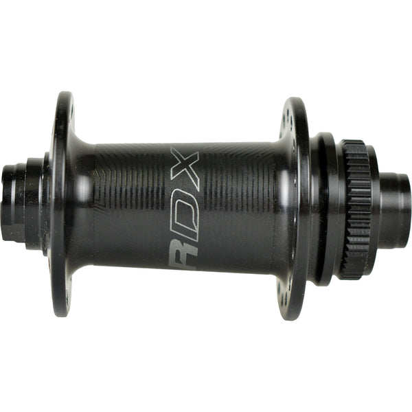 Miche front hub R-DX thru axle 16 + 8g TX12 black