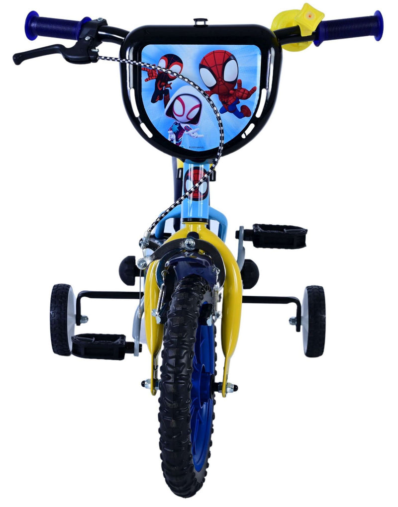 Load image into Gallery viewer, Spidey and his amazing friends Spidey Kinderfiets Jongens 12 inch Blauw
