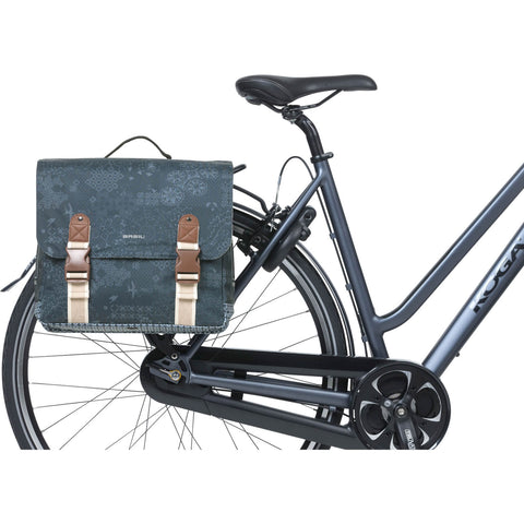Basil Bohème MIK - double bicycle bag - 35 liters - blue