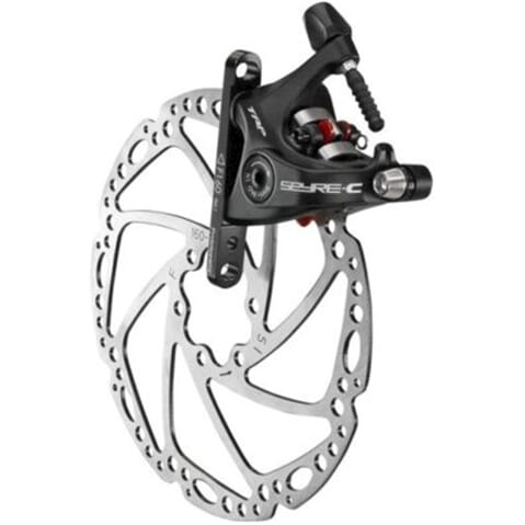 TRP MD-C610 Spyre Brake Caliper Mechanical Flatmount Rear Black/Silver