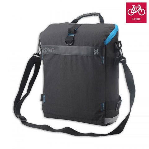 Lynx bicycle bag single 15l joshua l e-bike hooks
