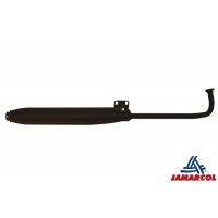 Exhaust Tomos A3/A35 with euro-2 engine black standard model 22mm