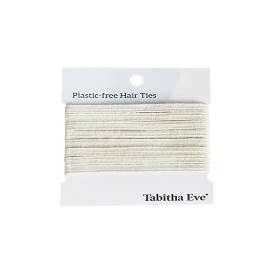 Tabitha Eve Plasticvrije Haar elastiekjes 8 stuks creme