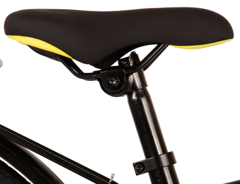 Load image into Gallery viewer, Volare Thombike Kinderfiets Jongens 24 inch Zwart Geel Twee handremmen
