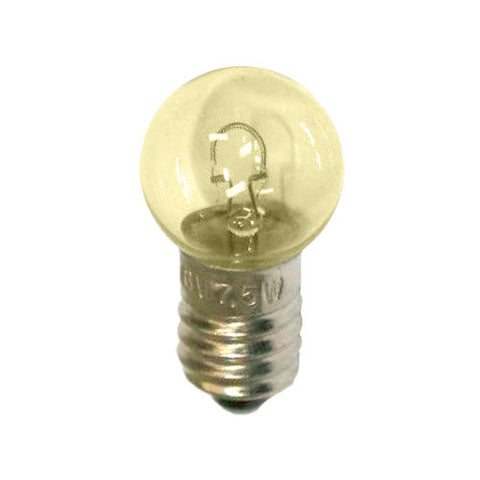 Bulb 6V 7.5W E10 Yellow Yellow Solex France 510643G p/st