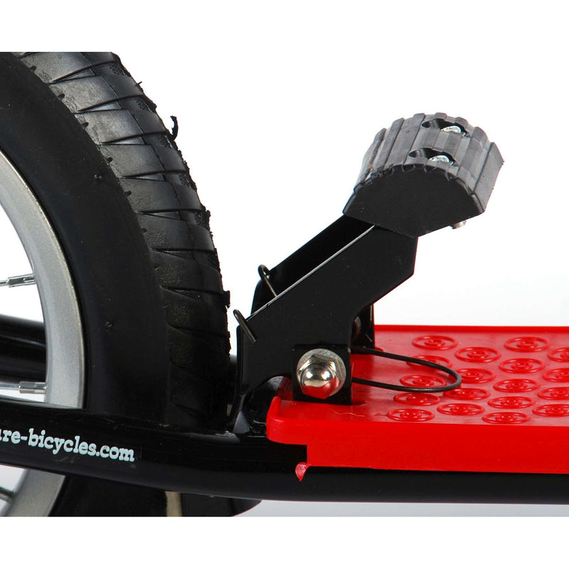 Load image into Gallery viewer, Volare Step Jongens en Meisjes 12 inch Zwart Rood
