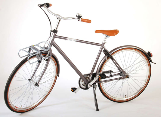 VOLARE Lifestyle Jongensfiets Tiener 48 cm lage zadelstandGrijs 3 versnellingen