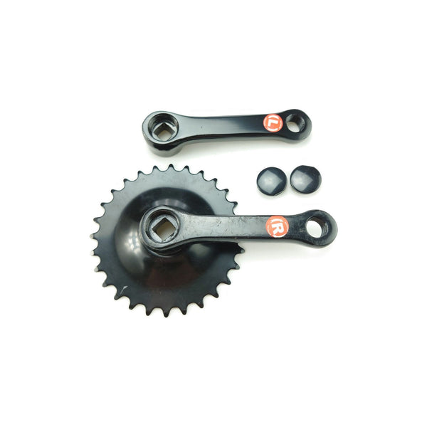 Crankset Import 28t black