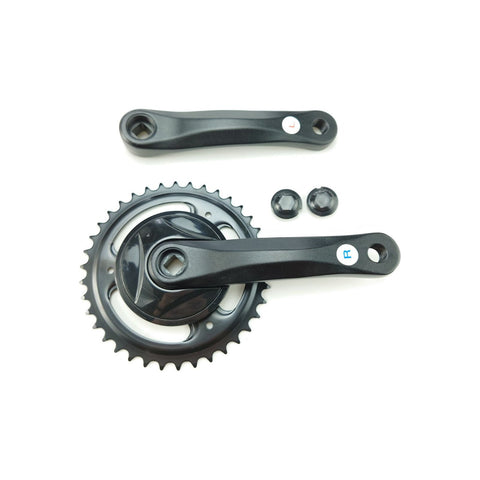 Crankset Import 38t black