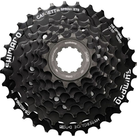 Shimano cassette 8v hg200 12-32