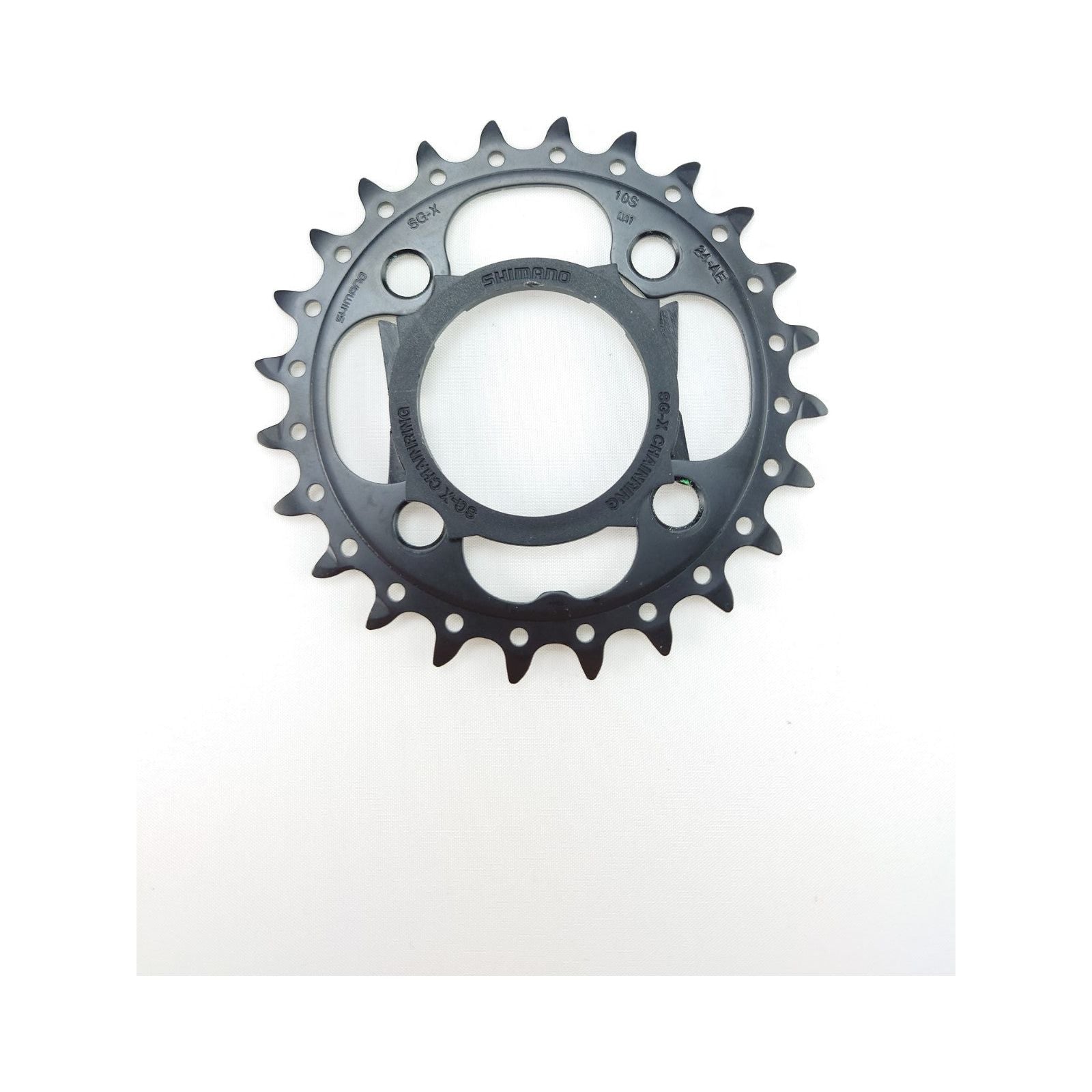 Sprocket Shimano 24t black 4-arm