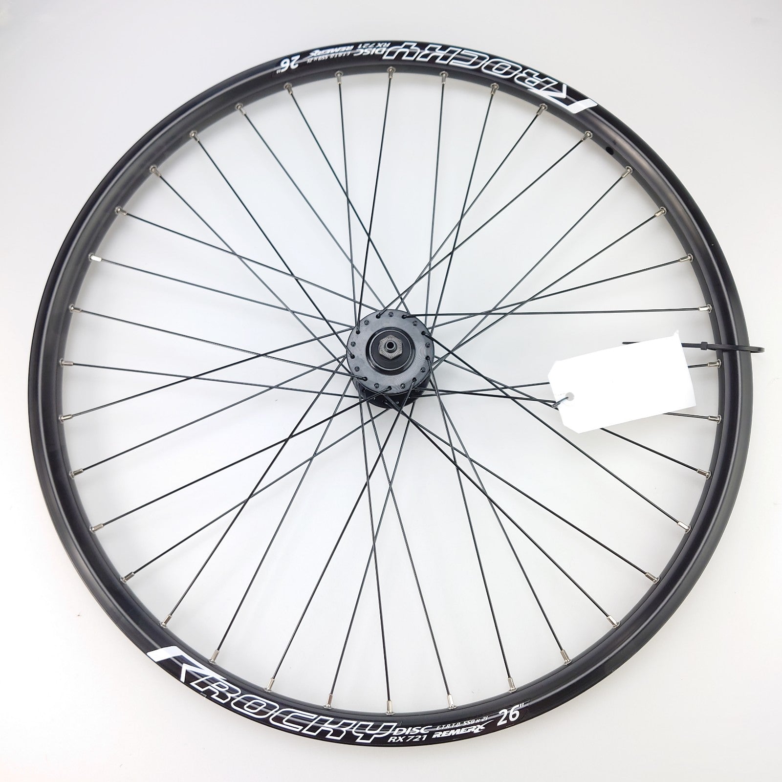 Front wheel 26x1.75 dropout black