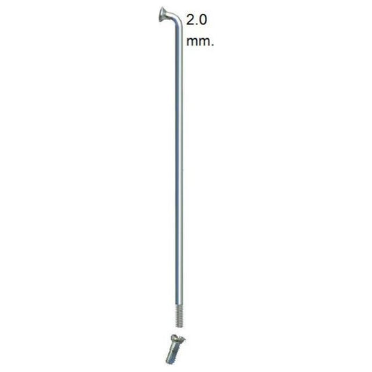 Sapim spaken 14-190 rvs met nippel