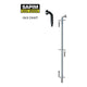 Spaken 14-266 rvs race zwart 14 15 db