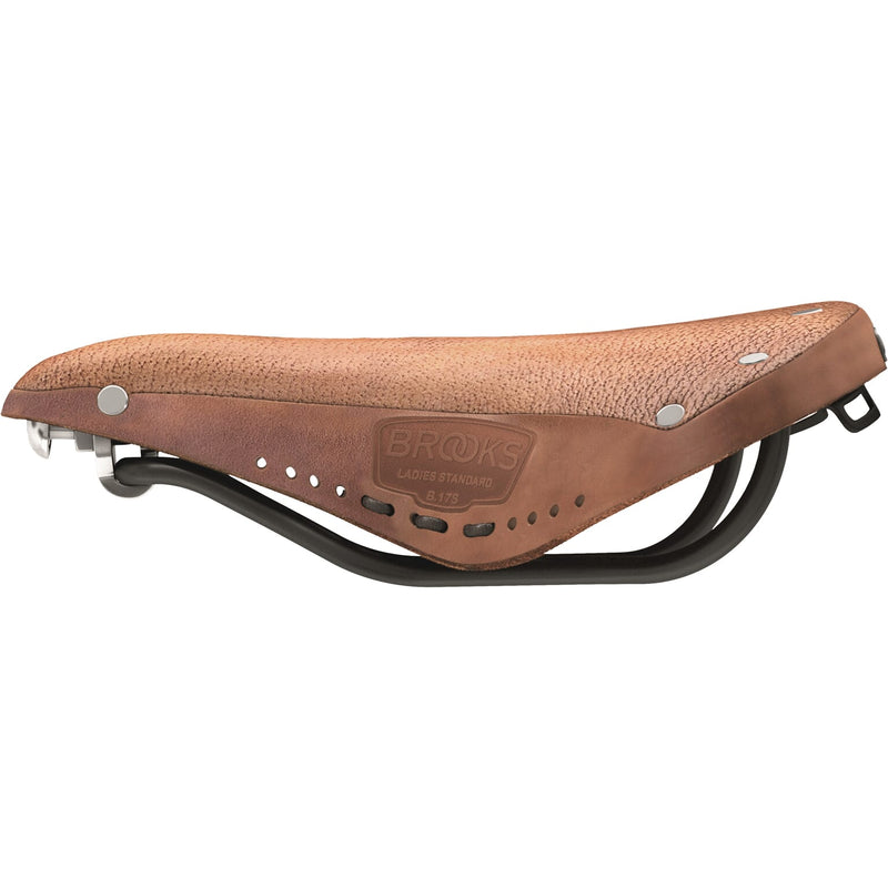 Load image into Gallery viewer, Brooks Zadel B17S Softenet short dark tan
