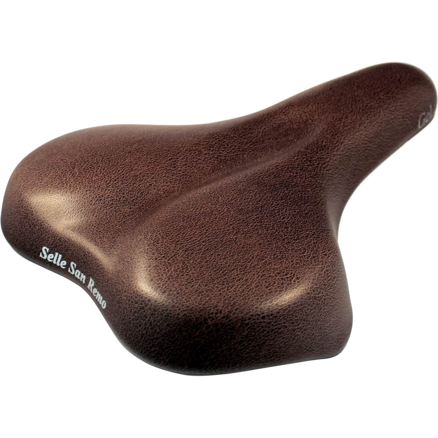 Saddle selle san remo varese vacuum brown (card)