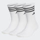 Adidas Crew golfsokken 3 paar heren wit maat 40-42