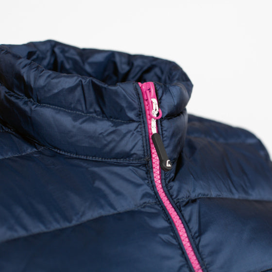 Load image into Gallery viewer, Alvivo Outdoorjack Helsinki dames nylon dons navy maat XS
