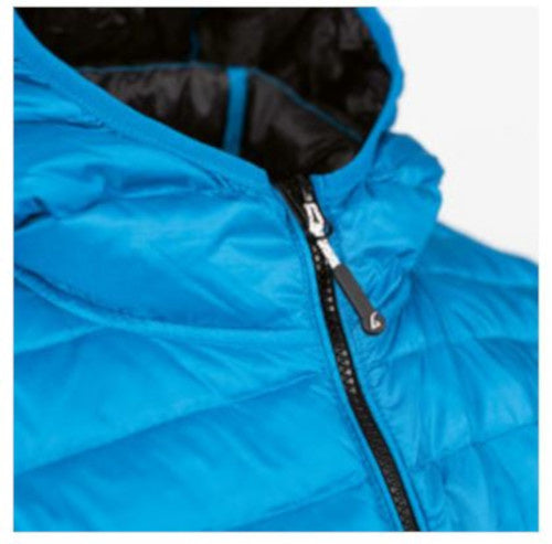 Afbeelding laden in galerijviewer, Alvivo Outdoorjas Glasgow heren nylon blauw zwart maat XS
