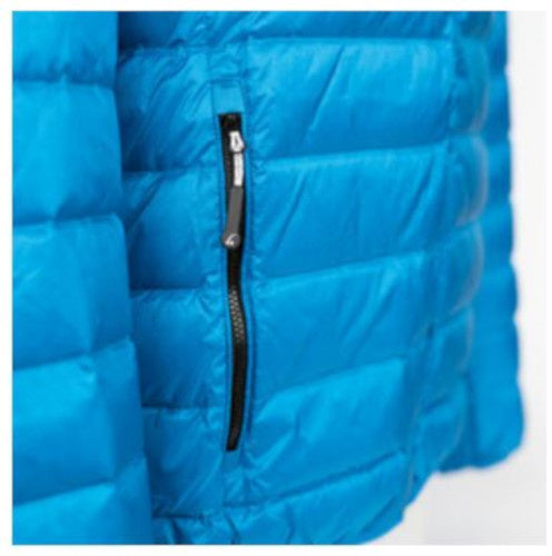 Afbeelding laden in galerijviewer, Alvivo Outdoorjas Glasgow heren nylon blauw zwart maat XS
