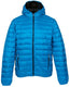 Alvivo Outdoorjas Glasgow heren nylon blauw zwart maat XS