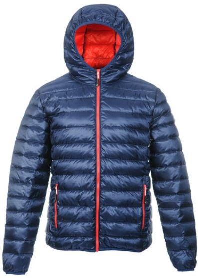 Afbeelding laden in galerijviewer, Alvivo Outdoorjas Glasgow heren nylon blauw rood maat XS
