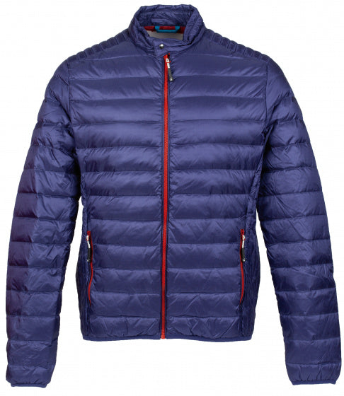 Load image into Gallery viewer, Alvivo Outdoorjas Workuta heren nylon blauw rood mt XS
