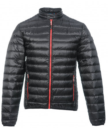 Alvivo Outdoorjas Workuta heren nylon zwart rood maat XS