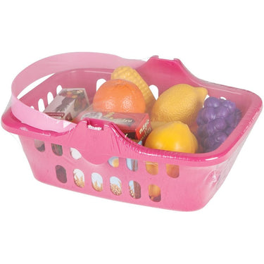 Pilsan Speelgoedfruitmand roze 17-delig