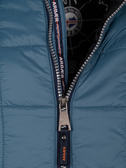 Load image into Gallery viewer, Arbaer Aaron Padded Jacket Heren Jeansblauw Maat M
