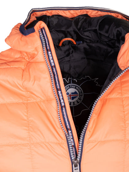 Load image into Gallery viewer, Arbaer Aaron Padded Jacket Heren Koraaloranje Maat M
