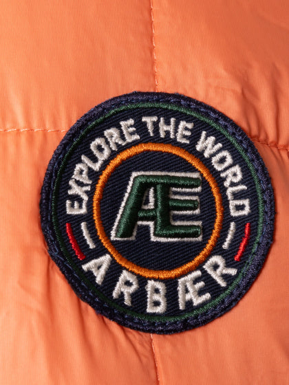 Load image into Gallery viewer, Arbaer Aaron Padded Jacket Heren Koraaloranje Maat XXL
