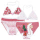 Arditex Bikini Llama triangle meisjes polyester roze maat 14 jaar