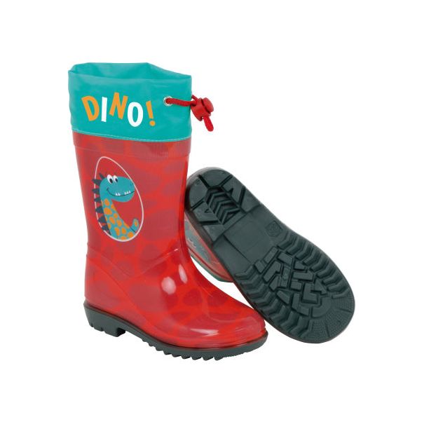 Load image into Gallery viewer, Arditex Regenlaarzen junior PVC textiel rood turquoise maat 28
