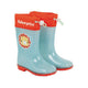 Arditex Regenlaarzen Fisher-Price junior PVC textiel lichtblauw rood maat 26