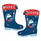 Arditex Regenlaarzen Mickey Mouse junior PVC donkerblauw maat 30