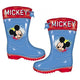 Arditex Regenlaarzen Mickey Mouse junior PVC blauw rood maat 30