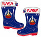 Arditex Nasa Regenlaarzen Junior PVC Blauw Rood Maat 24