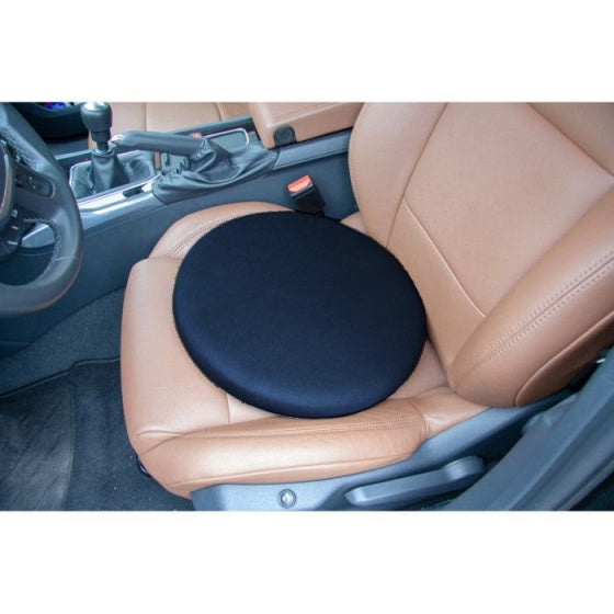 Load image into Gallery viewer, Autostyle Draaikussen Comfortline 39 cm polyester zwart

