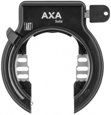 Lock Axa frame lock solid black bulk
