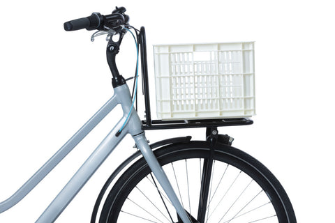 basil bicycle crate m - medium - 29.5 liters - white