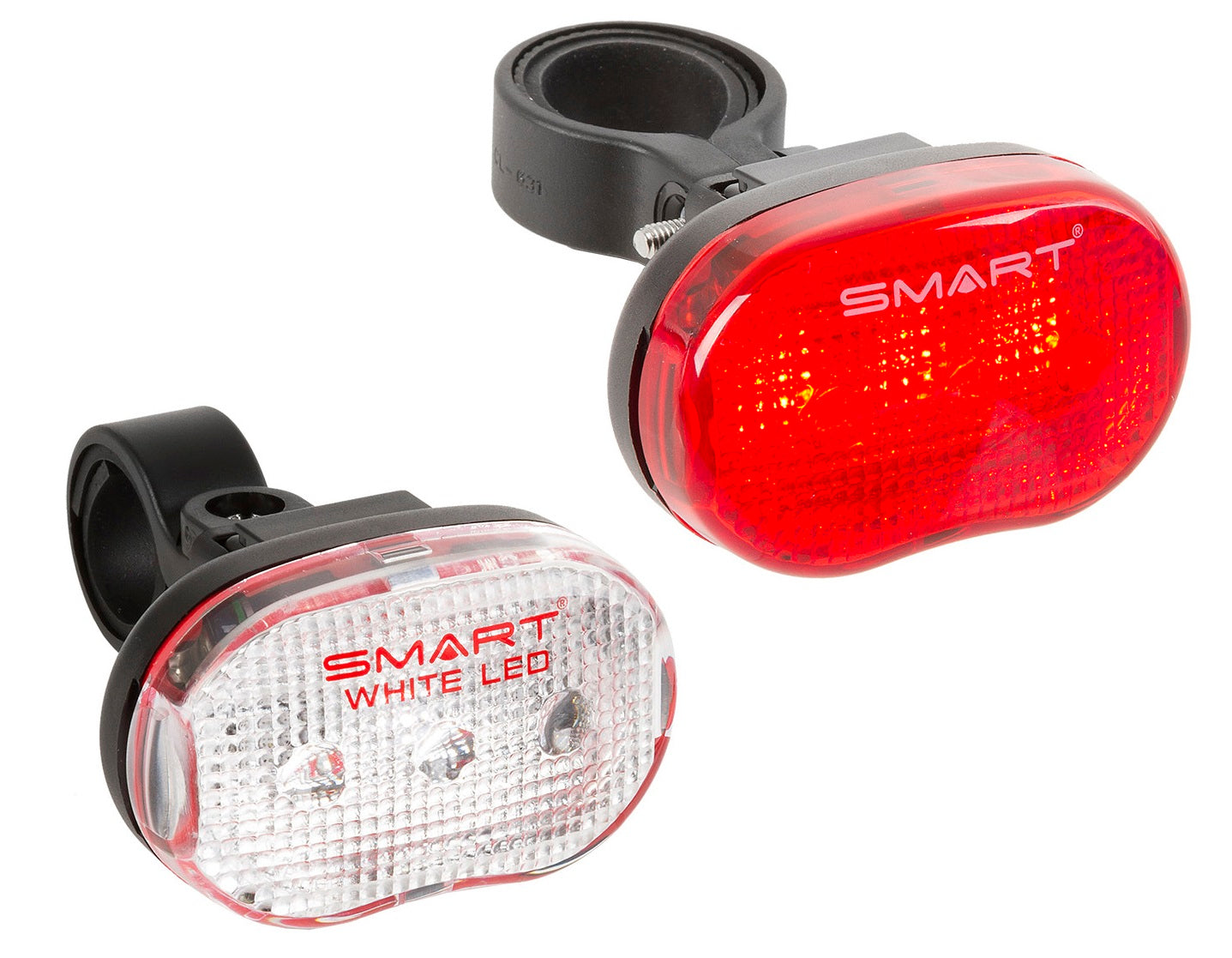 Indicator Set Red Rear Light + White Front Light LED