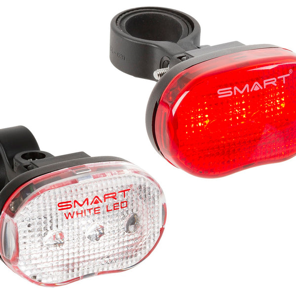 Indicator Set Red Rear Light + White Front Light LED