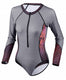 Beco Badsuit BEactive dames polyamide elastaan grijs maat 34