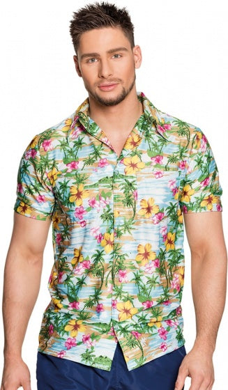 Paradise Hawaii Overhemd Heren maat 52 54
