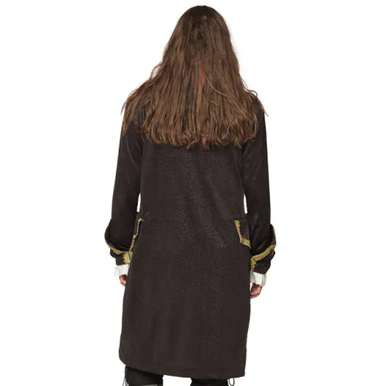 Load image into Gallery viewer, Boland Piratenjas Heren Polyester Zwart Goud Maat 50
