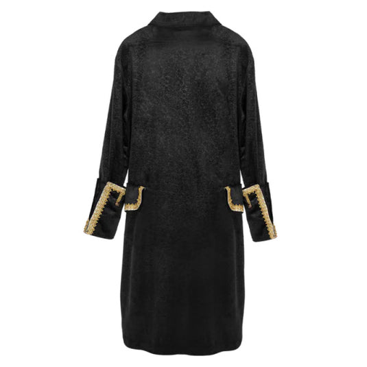 Boland Piratenjas Heren Polyester Zwart Goud Maat 50