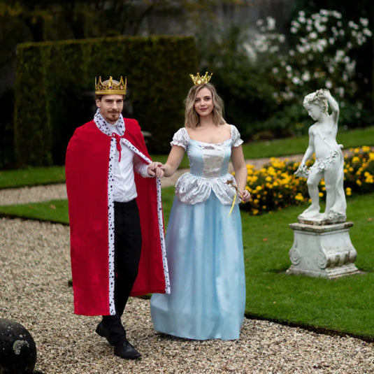 Boland Prinses Maribel verkleedjurk dames blauw maat 36 38