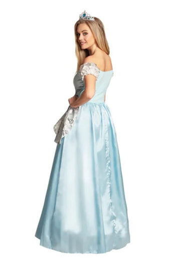 Boland Prinses Maribel verkleedjurk dames blauw maat 40 42
