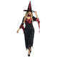 Boland Witch kostuum dames zwart rood maat 40 42 (M)